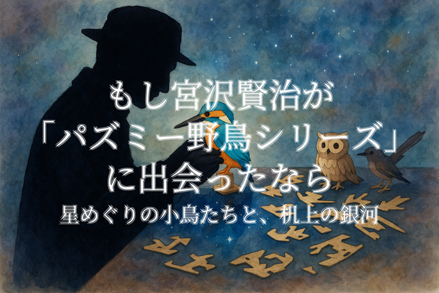 もし宮沢賢治が「パズミー野鳥シリーズ」に出会ったなら