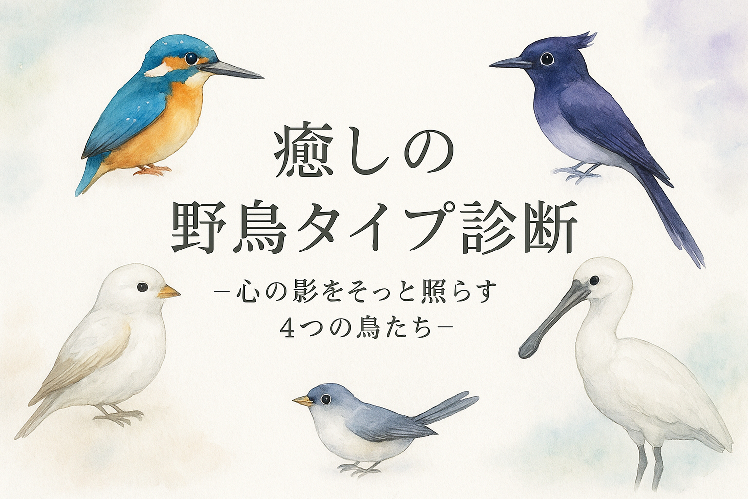 癒しの野鳥タイプ診断