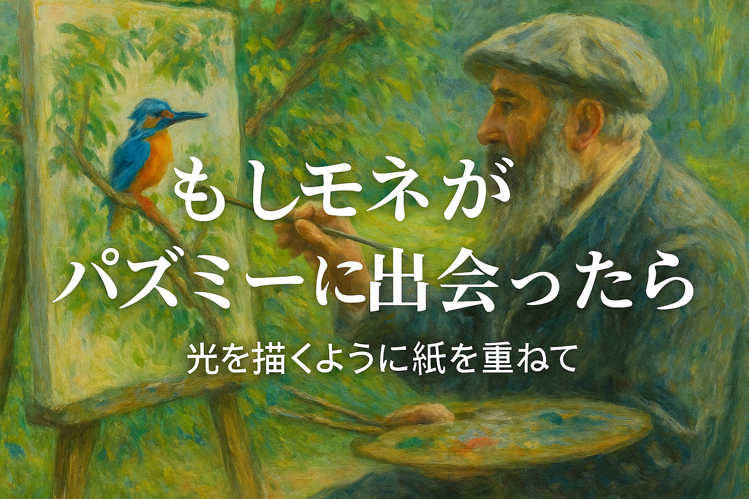 もしモネがパズミーに出会ったなら